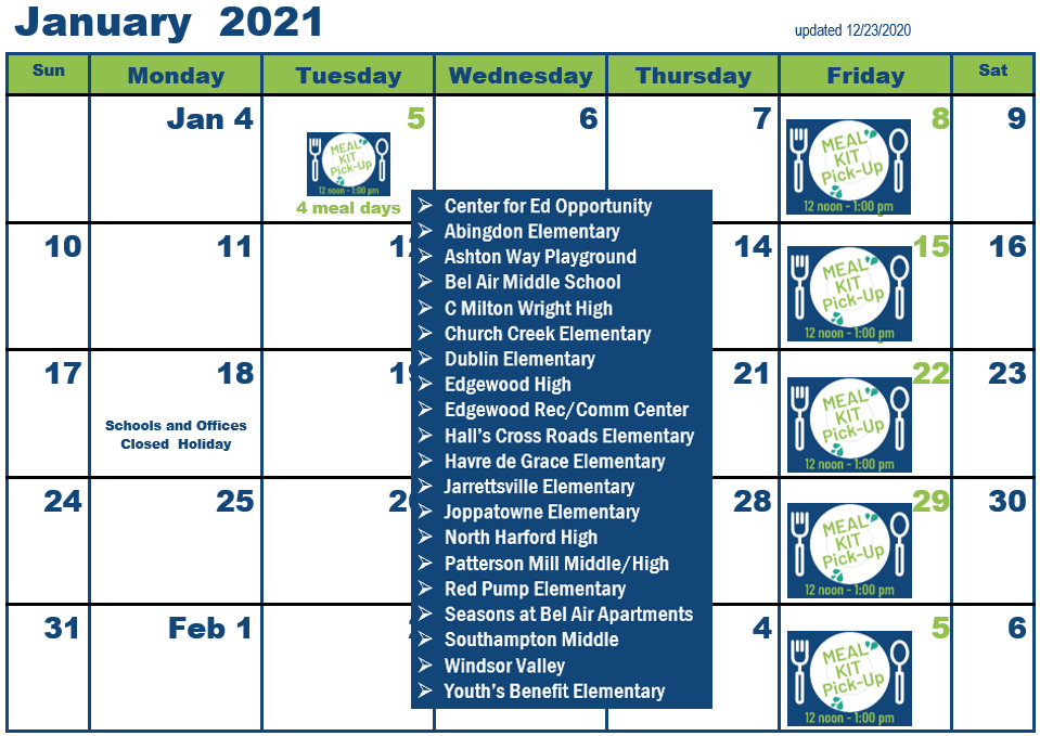 Harford County Public Schools School Nutrition And Fitness